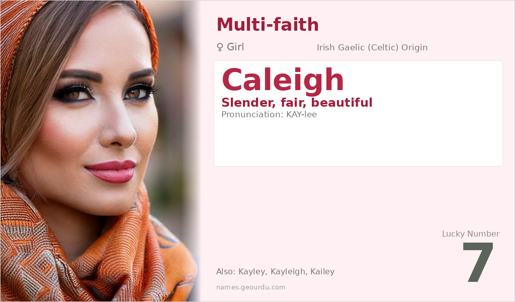 Caleigh Name Meaning and Details