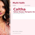 Caltha Name Meaning and Details