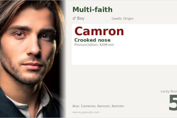 Camron Name Meaning — Gaelic Origin, Boy’s Name & Details (2025)