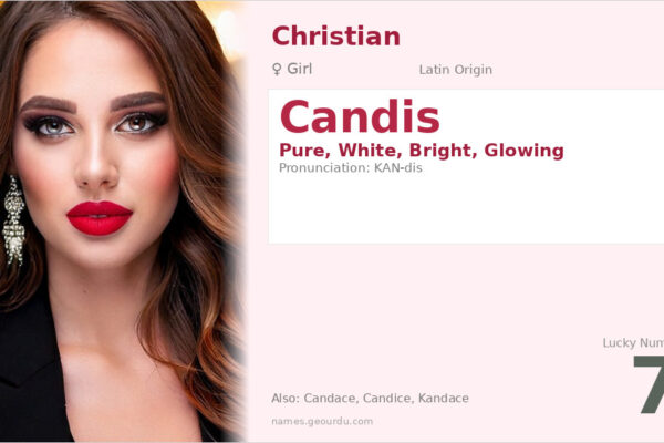 Candis Name Meaning — Origin, Gender & Details (2025)