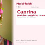 Caprina Name Meaning and Details