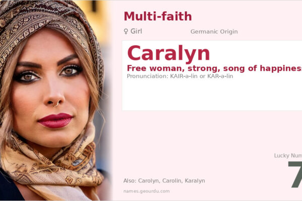 Caralyn Name Meaning — Origin, Gender & Details (2025)