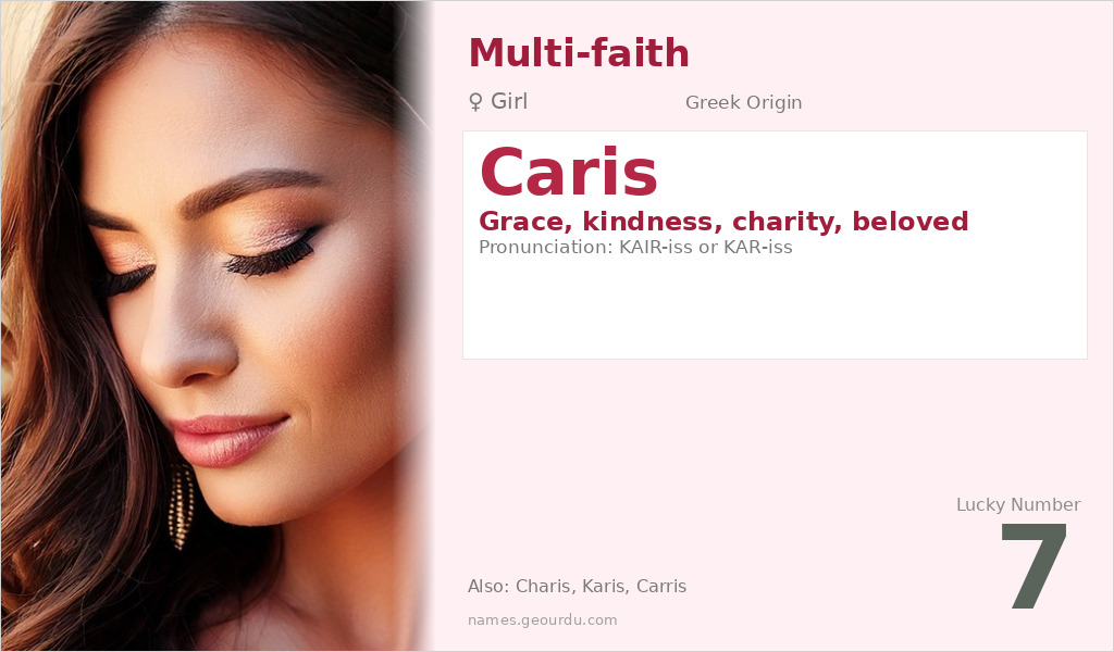 Caris Name Meaning and Details