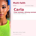 Carla Name Meaning and Details