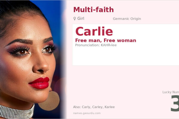 Carlie Name Meaning — Germanic Origin, Girl Name & Details (2025)