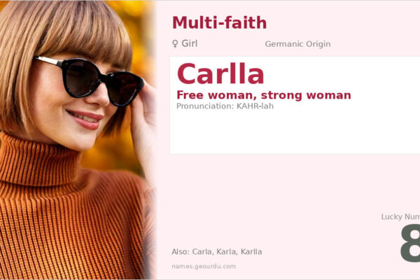 Carlla Name Meaning — Germanic Origin, Girl Name & Details (2025)
