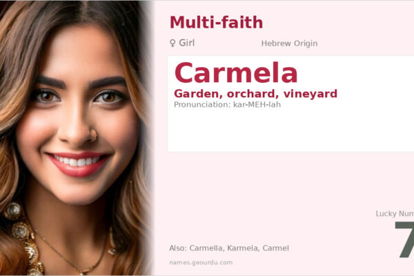 Carmela Name Meaning — Hebrew Origin, Girl Name & Details (2025)