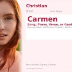 Carmen Name Meaning and Details
