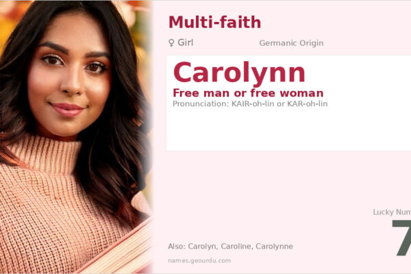 Carolynn Name Meaning — Germanic Origin, Girl Name & Details (2025)