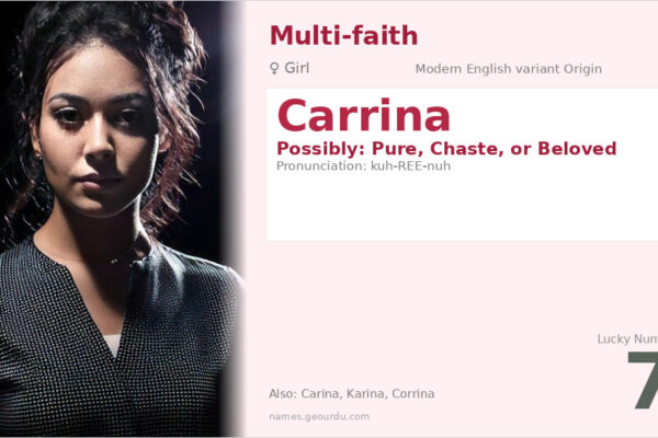 Carrina Name Meaning — Origin, Gender & Details (2025)