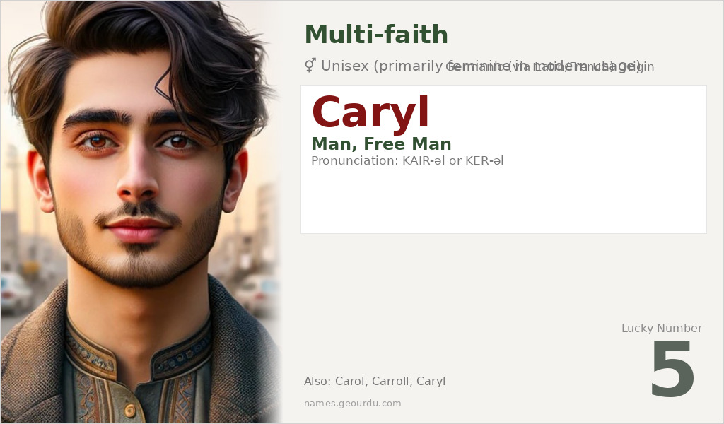 Caryl Name Meaning and Details