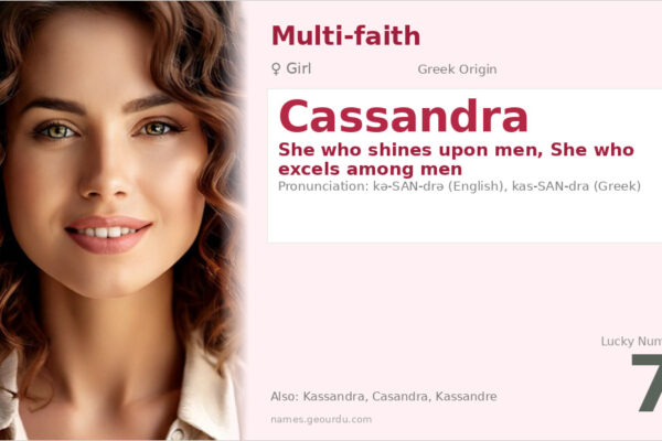 Cassandra Name Meaning — Greek Origin, Girl Name & Mythology (2025)