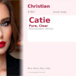 Catie Name Meaning and Details