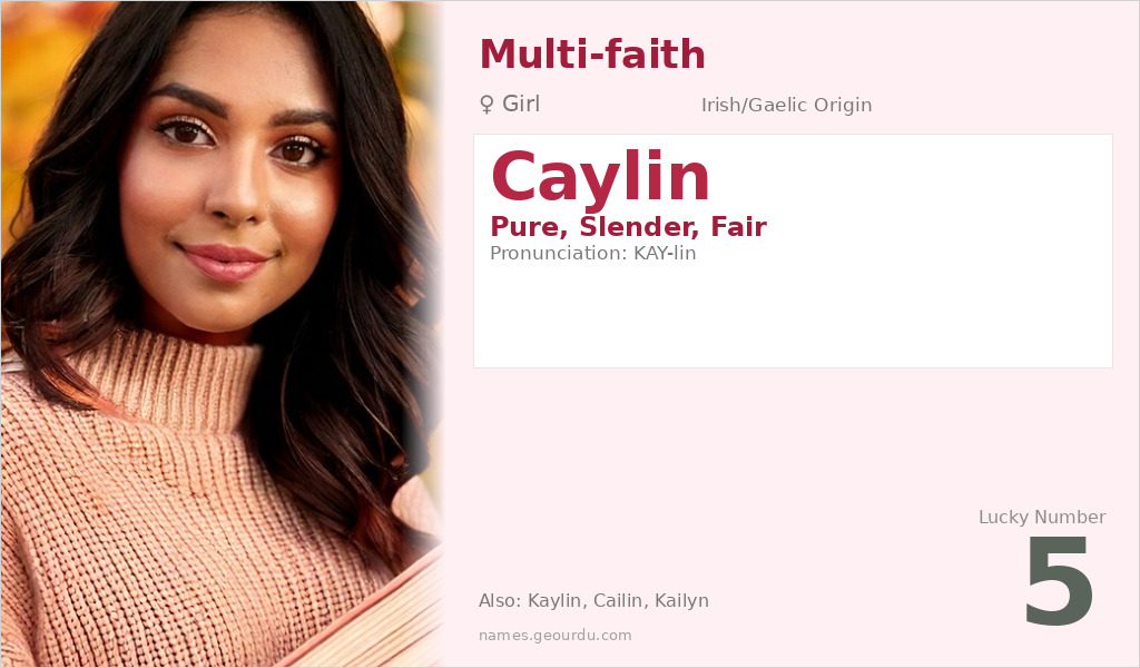 Caylin Name Meaning and Details