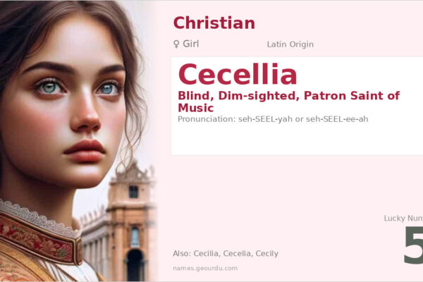 Cecilia Name Meaning — Origin, Gender & Details (2025)
