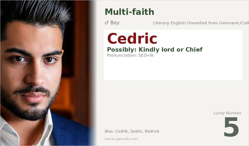 Cedric Name Meaning and Details