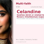 Celandine Name Meaning and Details