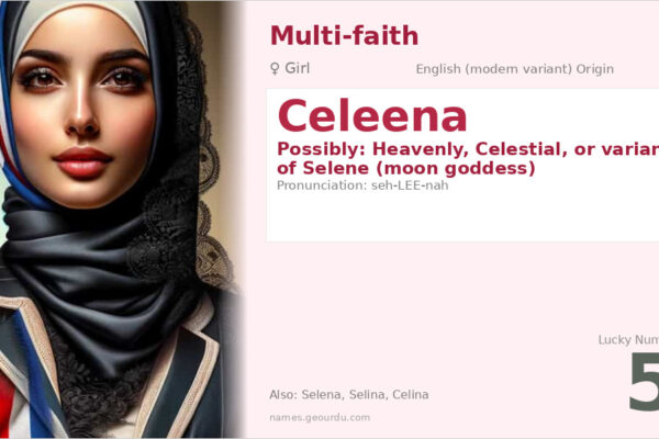 Celeena Name Meaning — Origin, Gender & Details (2025)