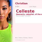 Celleste Name Meaning and Details