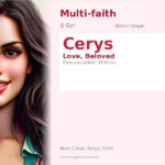 Cerys Name Meaning and Details