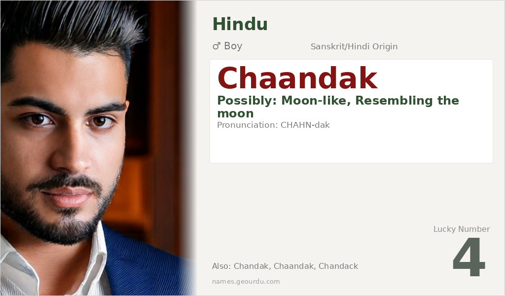 Chaandak Name Meaning and Details