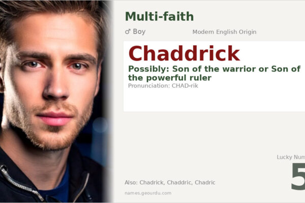 Chaddrick Name Meaning — Origin, Gender & Details (2025)