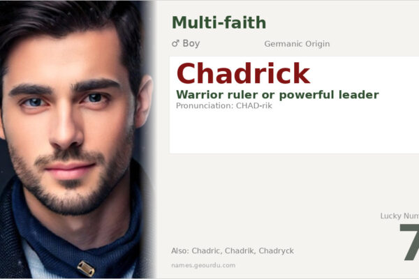 Chadrick Name Meaning — Origin, Warrior Ruler & Details (2025)