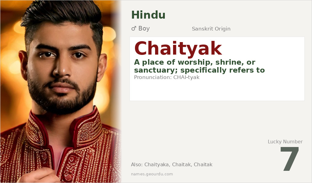 Chaityak Name Meaning and Details