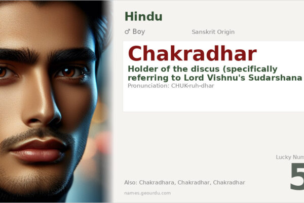 Chakradhar Name Meaning — Sanskrit Origin, Boy Name & Vishnu Connection (2025)