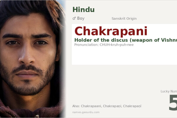 Chakrapani Meaning — Sanskrit Origin, Boy Name & Details (2025)