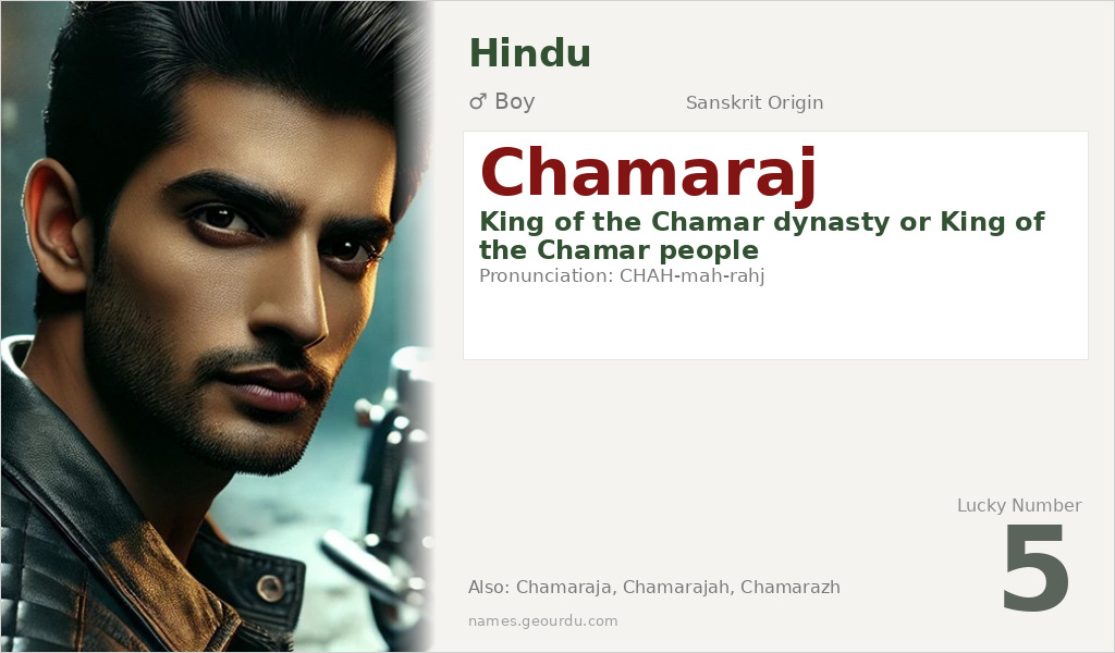 Chamaraj Name Meaning and Details