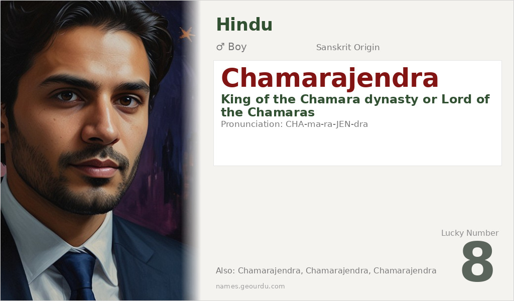 Chamarajendra Name Meaning and Details