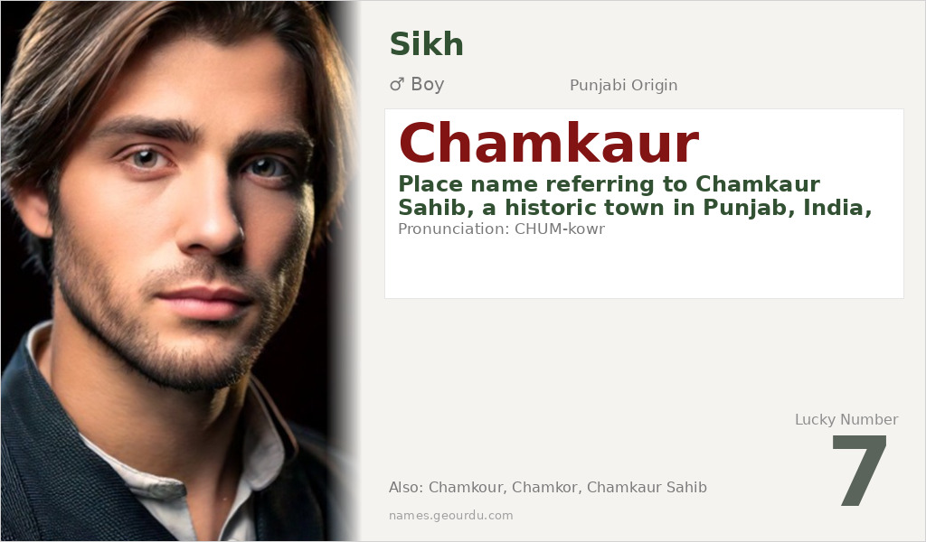 Chamkaur Name Meaning and Details