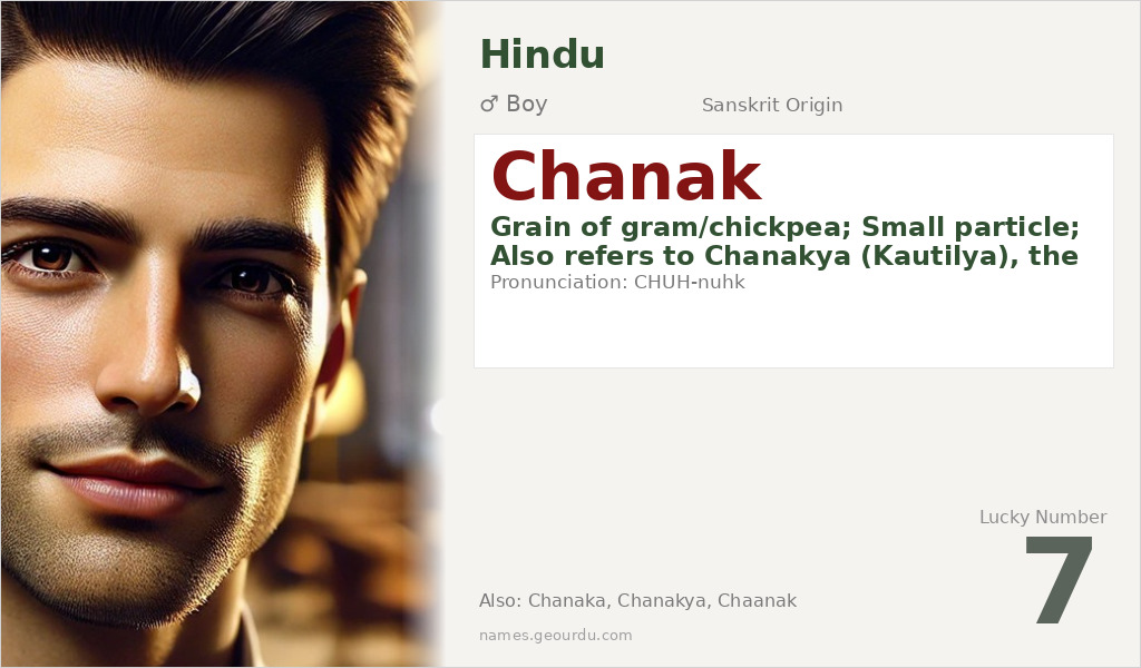 Chanak Name Meaning and Details