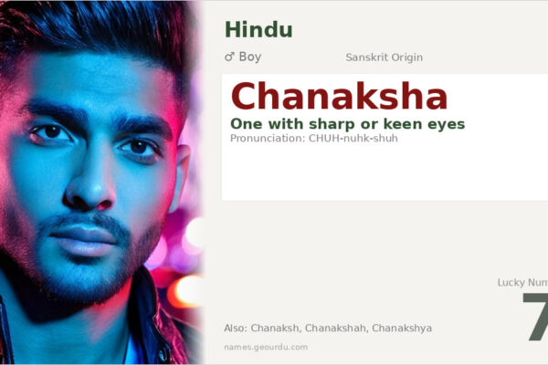 Chanaksha Name Meaning — Sanskrit Origin, Boy Name & Details (2025)