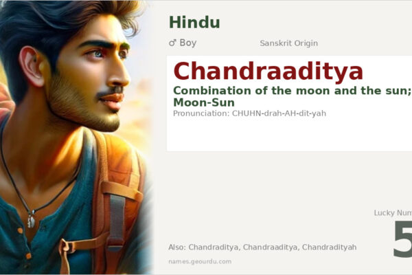 Chandraaditya Meaning — Sanskrit Origin, Boy Name & Details (2025)