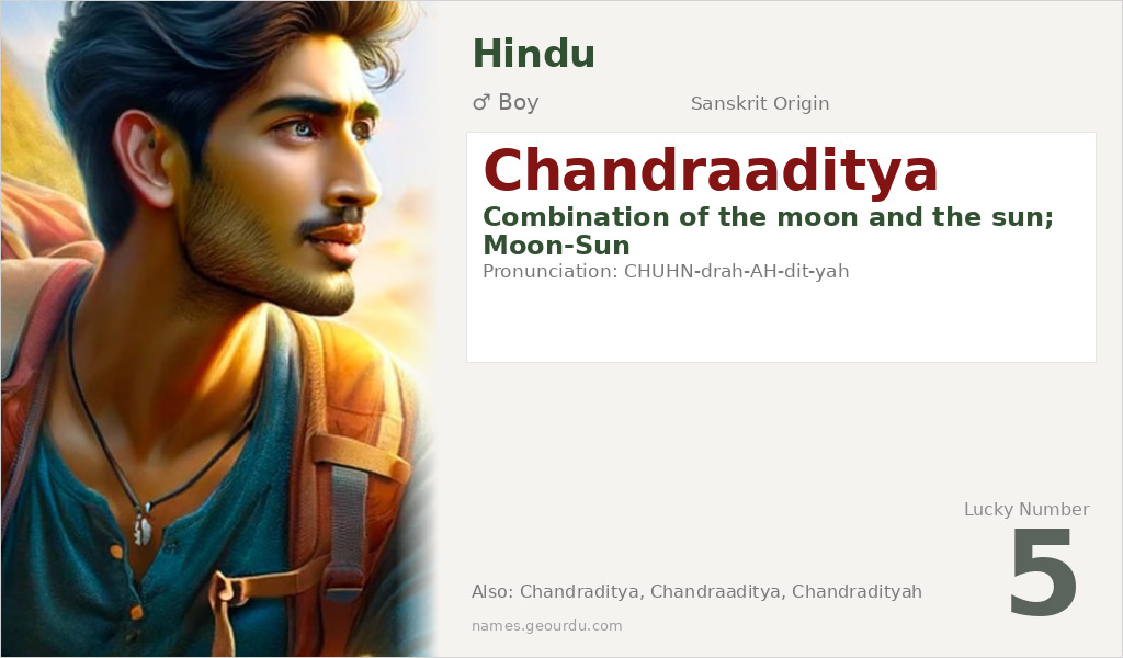 Chandraaditya Name Meaning and Details
