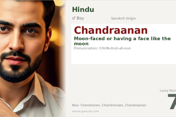 Chandraanan Meaning — Sanskrit Origin, Boy Name & Details (2025)