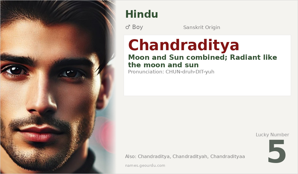 Chandraditya Name Meaning and Details