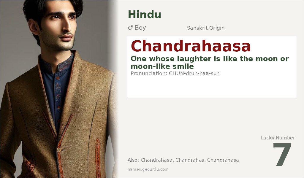 Chandrahaasa Name Meaning and Details