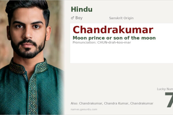 Chandrakumar Meaning — Sanskrit Origin, Boy Name & Details (2025)