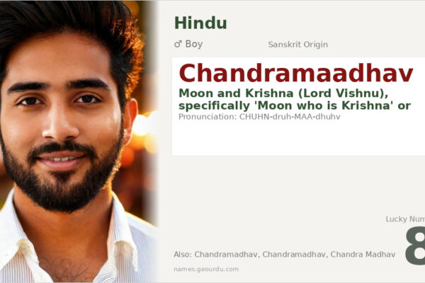 Chandramaadhav Meaning — Sanskrit Origin, Boy Name & Details (2025)