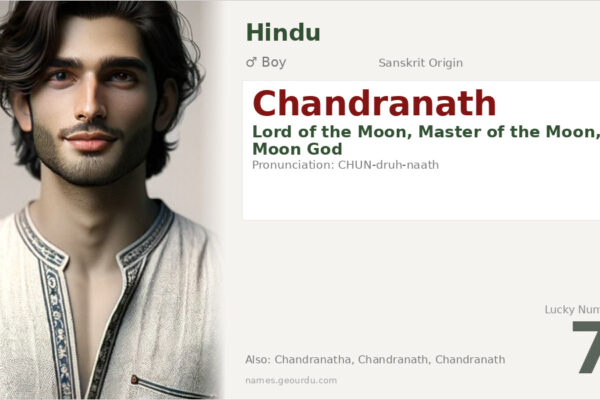 Chandranath Name Meaning — Sanskrit Origin, Boy Name & Details (2025)