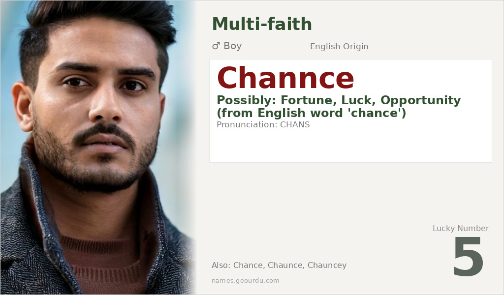 Channce Name Meaning and Details