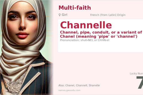 Channelle Name Meaning — French Origin, Girl Name & Details (2025)