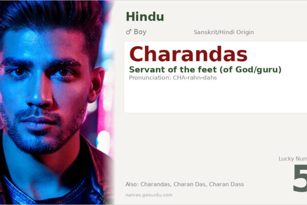 Charandas Name Meaning — Origin, Gender & Details (2025)