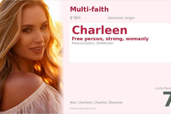 Charleen Name Meaning — Germanic Origin, Girl Name & Etymology (2025)