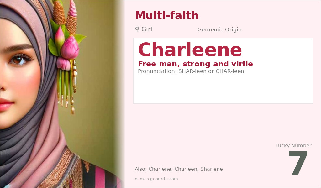 Charleene Name Meaning and Details