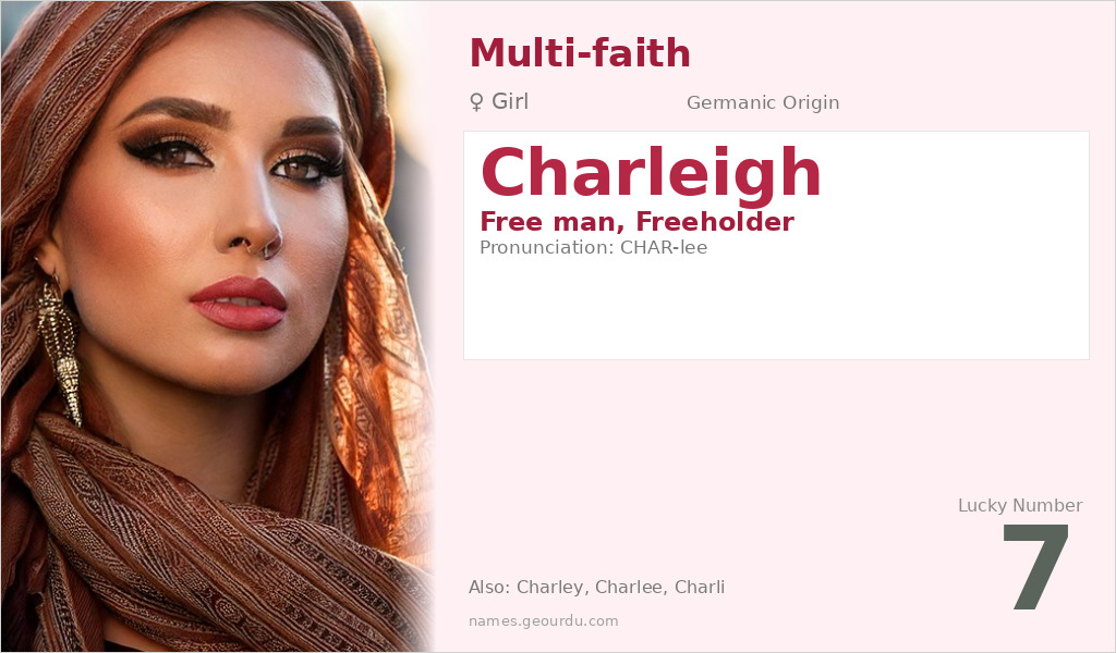 Charleigh Name Meaning and Details