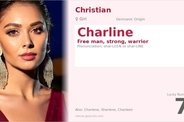 Charline Name Meaning — Germanic Origin, Girl Name & Details (2025)